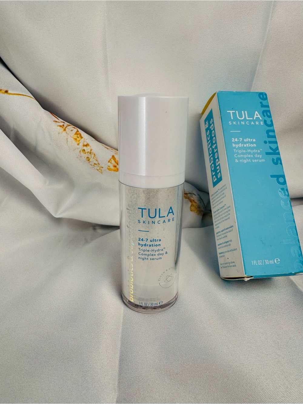 TULA Skincare 24-7 Ultra Hydration Serum 30mL | Triple-Hydra Complex | New